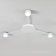 Люстра RAY SLIM 3xGX53 белая Luminaria (потолочный светильник под 3 сменные LED лампы GX53) Ø670x55мм - изображение 1