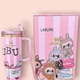Термокружка Stanley Quencher H2.0 Tumbler, 1.18л Labubu pink - изображение 5