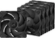 Wentylator Arctic P14 Pro PST - 5 Pack Black (4895265000430) - obraz 1
