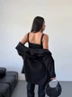 Жіночий класичний костюм трійка (піджак+топ+брюки) Uaclothes 46-48 Чорний (like34246-146541350) - изображение 4