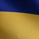 Флаг Украины с трезубцем, атласный, 95x140 см, размер накатки 20*30см. - изображение 5