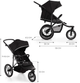 Wózek spacerowy KinderKraft Helsi 2 Black (KSHELS02BLK0000) (5902533926046) - obraz 13