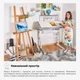 Дитячий стіл Mealux Ergowood L Multicolor TG Energy (BD-810 TG/MC Energy) - зображення 6