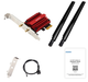 Беспроводная WiFi-карта FENVI 7921 WiFi 6 PCIe 1800 BT5.2 802.11AX адаптер двухдиапазонный 2,4 ГГц/5 ГГц - изображение 7