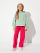 Детское худи для девочки Coccodrillo Everyday Girl A WC5132301VGA-011 116 см Зеленое (5904986488089) - изображение 3