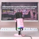 Fifine AM8 Pink (Dynamic, USB/XLR) – Динамічний мікрофон для професійного запису та стрімінгу - зображення 5