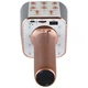 Беспроводной Bluetooth микрофон для караоке WS-1688 Розовый - изображение 4