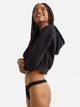 Трусики танга женские хлопковые H&M 1084217001c28 L Черные (1000000051522) - изображение 2