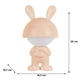 Світильник-нічник LED з акумулятором Kite Dreamy Bunny K25-315-1-4, персиковий - зображення 6