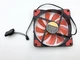 Вентилятор 120*120*25мм 3pin+molex TRY FAN LED с подсветкой красный - изображение 3