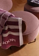 Хлопоковый плед JOOP! Wohndecke "Shutter", Rouge Красный, Полуторный, 150x200 см - изображение 5