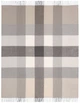 Хлопоквый плед с бахромой Biederlack «Desire», Grey, Полуторный, 130x170 см - изображение 5