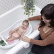 Дитяча ванночка Ingenuity Summer 3 в 1 Comfy Clean Біла (17138) (012914171387) - зображення 7