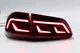 Задние фары альтернативная тюнинг оптика фонари LED на Volkswagen Touareg NF красная 10-18 Фольксваген Таурег L3058 - изображение 11