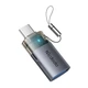 Адаптер (перехідник) Mcdodo USB-A на USB-C 2-в-1 із вбудованим картридером TF та ремінцем OT-7600 - зображення 2