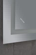 Зеркало Mixxus Tall MR08-80x60-Reverse (LED Touch, антизапотевание, димер, регулировка яркости) MI6659 - изображение 2