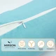 Подушка-валик MirSon №8541 Naturale Line 11-2208 Mint 100% Memory 15x50 см (2200006340508) - изображение 3