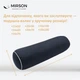 Подушка-валик MirSon №8385 Naturale Line 16-9000 Black Stone BamBoo 60х20 см (2200006252979) - изображение 4