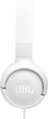 Słuchawki JBL Tune 520C USB-C White (JBLT520CWHT) - obraz 2
