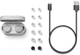 Słuchawki Philips TAT8506BK TWS ANC Pro+ Hi-Res IPX4 White (TAT8506WT/00) - obraz 4