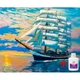 Алмазная мозаика на подрамнике ColorArt 40х50 Корабль SPP078 + Подарок лак для покрытия - изображение 1
