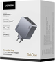 Ładowarka sieciowa Ugreen Nexode Pro 160W GaN Fast Charger Grey (UGR-25877) - obraz 3