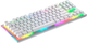 Клавіатура дротова Hator Gravity X TKL USB White (HTK551) - зображення 4