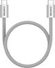 Кабель Canyon OnWire 60MG C-C 60W Magnet Braided 1 м Light Grey (CND-CCMG60AB15LG) - зображення 1