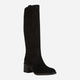 Kozaki damskie zamszowe Geox D26TYF00022-C9999 38.5 Czarne (8050036780768) (955555906570021) - Outlet - obraz 2