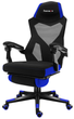 Fotel gamingowy Huzaro HZ-Combat 3.0 Blue perforowane obicie Czarny i niebieski (5907564629782) (955555905874481) - Outlet - obraz 1