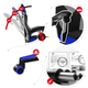Fotel gamingowy Huzaro HZ-Combat 3.0 Blue perforowane obicie Czarny i niebieski (5907564629782) (955555905874481) - Outlet - obraz 7