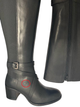 Kozaki damskie skorzane Geox D26FSC00043-C9999 36 Czarne (8050036686015) (955555906627896) - Outlet - obraz 2