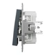 Выключатель одноклавишный Schneider Electric Asfora сталь EPH0100162 - изображение 2