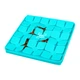 Килимок для пошуку корму WAUDOG Silicone, 205×205×17 мм, блакитний - зображення 3