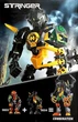 Конструктор фигурка супергерой STRINGER серия " Фабрика героев " Hero Factory Star Warrior Building Blocks Robot Mech 9604 - изображение 3