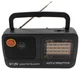 Радиоприёмник Kipo KB-409 AC мощный радио FM c usb питание от батарейки R20 или от сети Черный - изображение 1