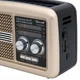 Радиоприемник аккумуляторный Golon RX-BT978S MP3+USB+MicroSD+Bluetooth с солнечной батареей - зображення 2