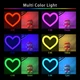 Кольцевая лампа LED RGB JM26-10 Сердце 26 см Black USB - изображение 6