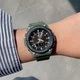 Спортивные Мужские наручные часы Casio AQ-S820W-3B Зелёные/ Черный циферблат - изображение 11