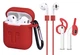 Чехол для наушников Earbox AirPods case silicone Red - изображение 1