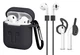 Чехол для наушников Earbox AirPods case silicone Black - изображение 1