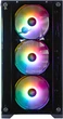 Корпус 1stPlayer X2-M-BK-4F7 Black з 4 ARGB вентиляторами - зображення 3