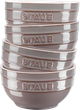 Набір мисок Staub Serving круглих графітовий 12 см 4 шт (ZES3272340049897) - зображення 1