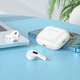 Беспроводные Bluetooth наушники с микрофоном HOCO EW63 Вакуумные TWS наушники с активным шумоподавлением ANC BT5.3, 40/300mAh, до 7 часов работы White - изображение 2