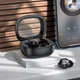 Беспроводные Bluetooth наушники с микрофоном HOCO EW65 Вакуумные TWS наушники с цифровым дисплеем BT5.3, 30/500mAh, Type-C, до 4 часов работы Black - изображение 2