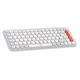 Клавіатура Logitech POP Icon Keys Bluetooth UA Off-White (920-013072) - зображення 1