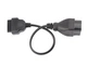 Кабель переходник BauTech для Renault 12 Pin к 16 Pin OBD2 Чёрный (1004-799-00) - изображение 4