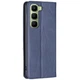 Чехол-книжка с кармашками UniCase Geometric Pattern для Infinix Hot 60 Pro - Blue - изображение 3