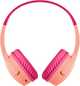 Słuchawki Belkin SoundForm Mini Kids Pink (AUD002btPKV3) - obraz 2