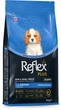 Повноцінний та збалансований сухий корм Reflex Plus Mini & Small Breed Puppy для цуценят малих порід з лососем 3 кг (8698995034722) - зображення 2